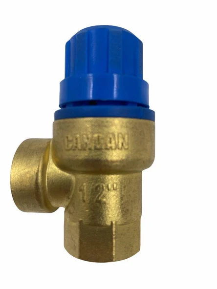 Candan 1/2 Mebranlı Dişi Emniyet Ventili 6 Bar ürün görseli 1