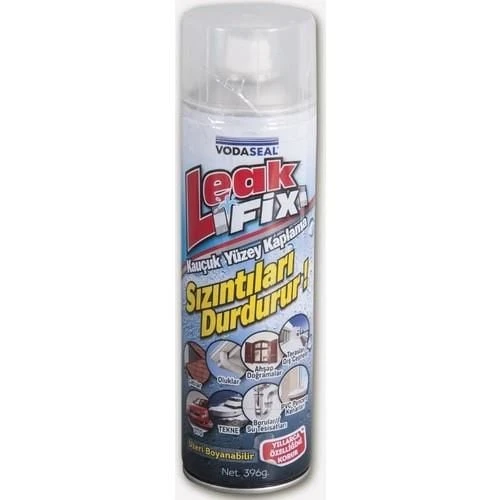 Leak Fix Kauçuk İzolasyon Spreyi 396 Gr Şeffaf ürün görseli 1