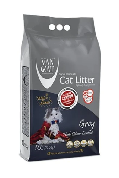 Vancat Aktif Karbonlu Kedi Kumu 10 Litre ürün görseli 1