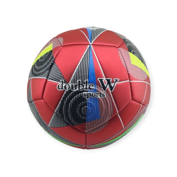 Futbol Topu Dikişli 420 Gr No:5 - Fb-490-Kirmizi - 1 Adet ürün görseli 1
