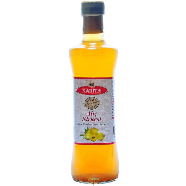 Alıç Sirkesi Doğal Katkısız Cam Şişe 500 Ml ürün görseli 1