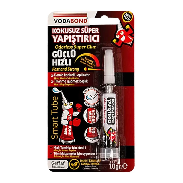 Vodabond Kokusuz Süper Hızlı Yapıştırıcı 10 Gr ürün görseli 1