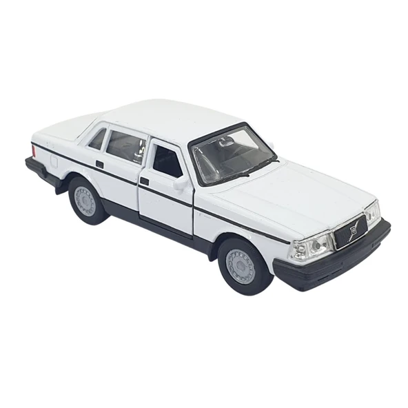 1:32 Volvo 240 Gl Çek Bırak -Araba - 43784-Beyaz - 1 Adet ürün görseli 1