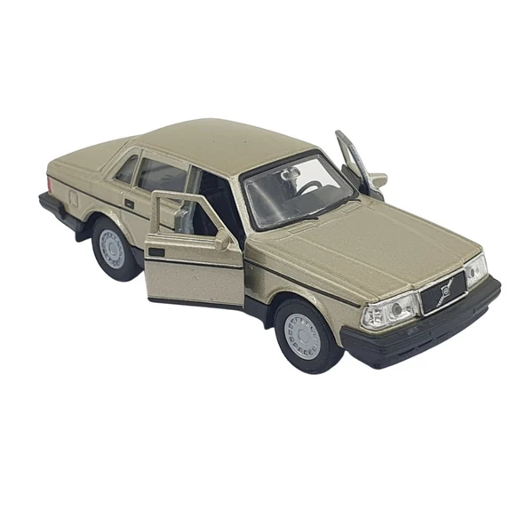 1:32 Volvo 240 Gl Çek Bırak -Araba - 43784-Bej - 1 Adet ürün görseli 1