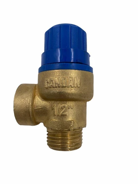 Candan 1/2 Mebranlı Erkek Emniyet Ventili 6 Bar ürün görseli 1
