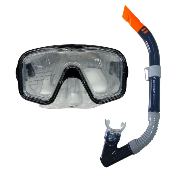 Maske Şnorkel Safari Dalış Seti Tepered Cam - 2186A/113Csb - 1 Adet ürün görseli 1