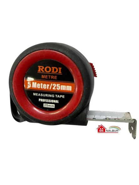 Rodi Şerit Metre 5 Metre 25 Mm ürün görseli 1