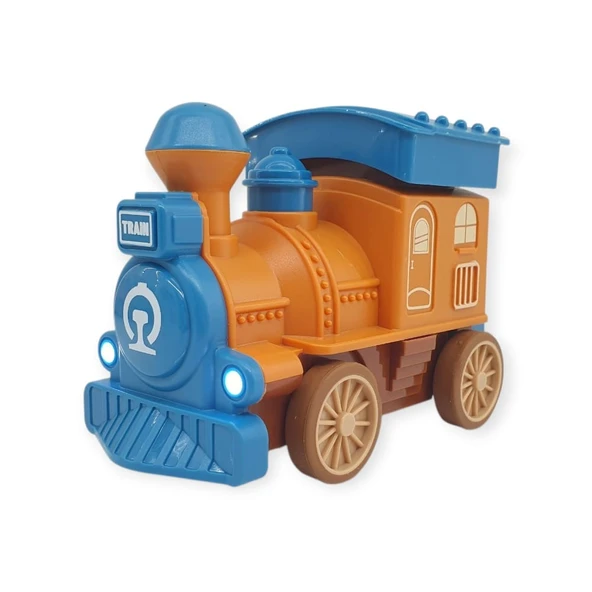 Oyuncak Tren Işıklı Sesli Bas Gitsin 14Cm - Mi̇ - 8068A - 1 Adet ürün görseli 1