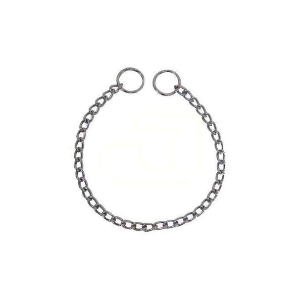 Eğitim Serisi Zincirli Boyun Tasması 3,5X65 Cm Chrome ürün görseli 1