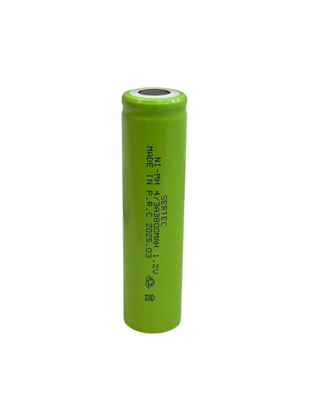 Sertec - 1.2V 3800 Mah - 4/3A - Ni-Mh Şarjlı Pil - (Başsız / Flat Head) ürün görseli 1