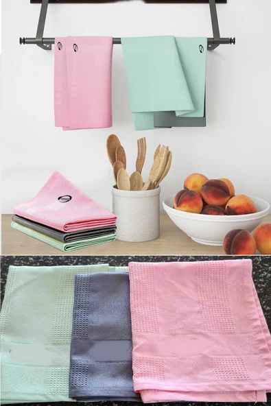 3 Adet Mikrofiber Temizlik Bezi (40X60 Cm) - İz Bırakmaz Cam Ev Araba Temizlik Bezi ürün görseli 1