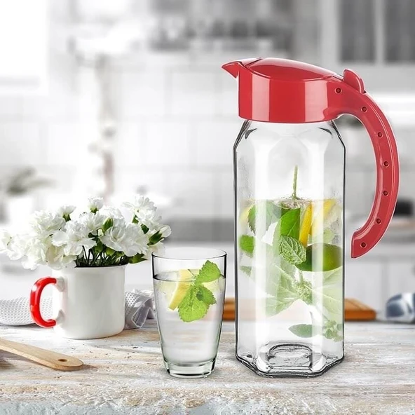 Cam Sürahi Ala Jug 1500 Ml ürün görseli 1