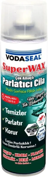 Süper Wax Çok Amaçlı Parlatıcı Cila 500 Ml ürün görseli 1