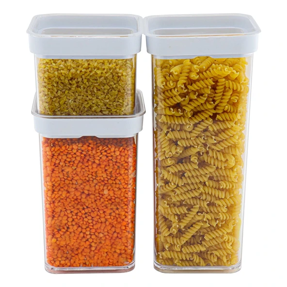 Vakumlu Kare Saklama Kabı - 0,50 Litre ürün görseli 1