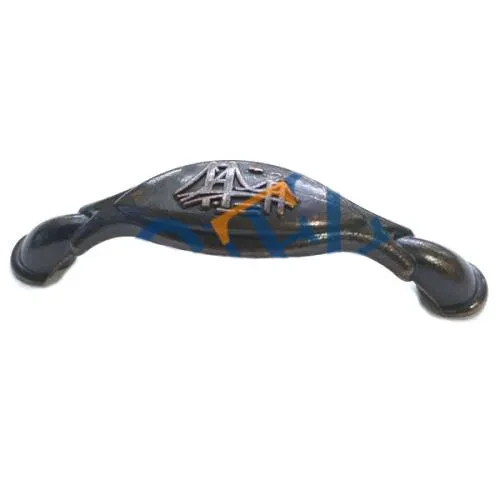 Dekoratif Zamak Boğaziçi Kulp - 64Mm, Eskitme, 100 Adet ürün görseli 1