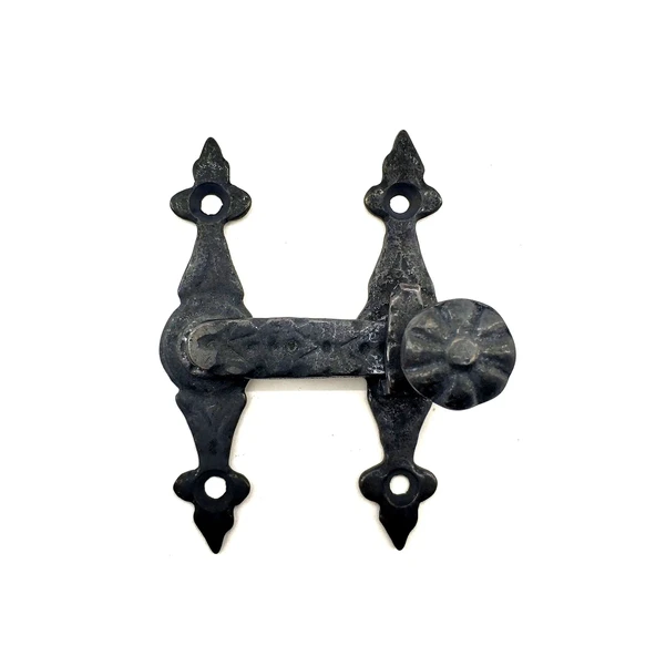 Antika Tarz Dekoratif Pirinç Kapı, Pencere Mandalı - 82X65 Mm, Oksit ürün görseli 1
