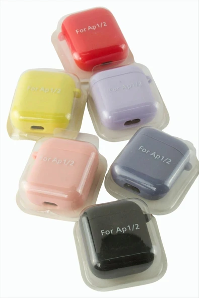 Airpods 1-2 Nesil Kaplosuz Silikonlu Kulaklık Kılıfı ürün görseli 1