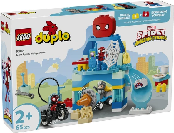 LEGO Duplo 10464 Team Spidey Webquarters ürün görseli 1