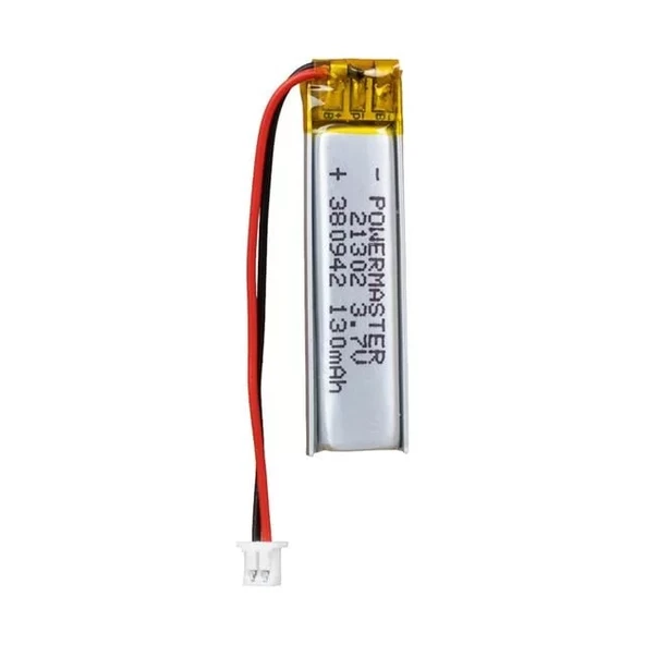 380942 3.7 Volt 130 Mah Lityum Polimer Pil ürün görseli 1