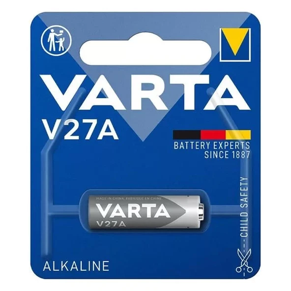 V27A / Lr27 Alkalin 12 Volt Pil Tekli ürün görseli 1