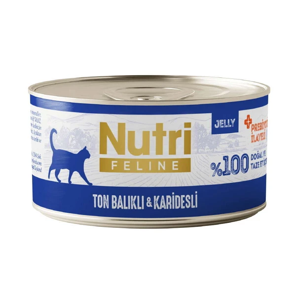 Nutri Feline Ton Balıklı Karidesli Tahılsız Konservesi 70 Gr ürün görseli 1