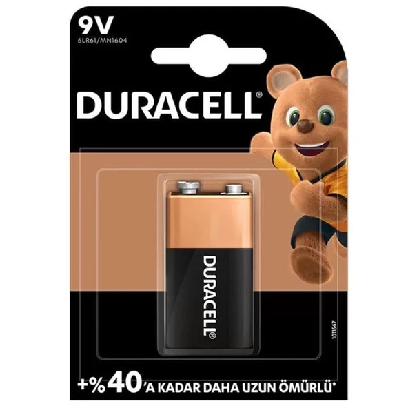 Alkalin 9 Volt Pil 6Lr61/Mn1604 ürün görseli 1