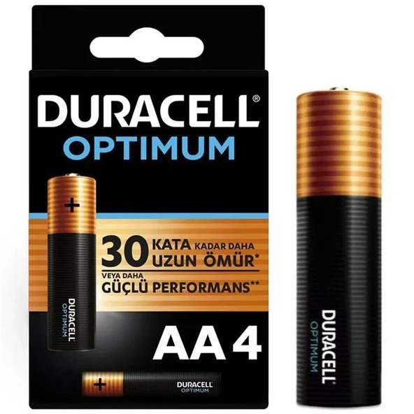 Optimum 1.5 Volt Alkalin Aa 4’Lü İnce Kalem Pil Mx1500 ürün görseli 1