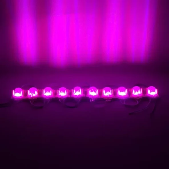 Pembe 24 Volt 1.4 Watt 2835 Modül Led 48*30 - Resim 2