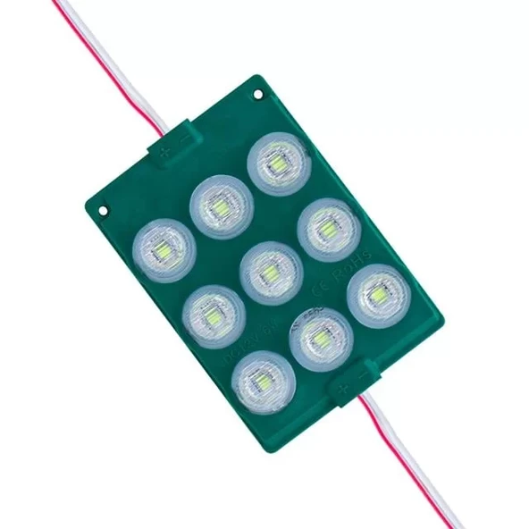 12 Volt 0.6 Watt Yeşil Flaşlı Yanıp Sönen Modül Led ürün görseli 1
