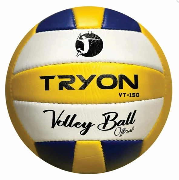 Tryon Voleybol Topu Sarı- Lacivert Vt-150 ürün görseli 1