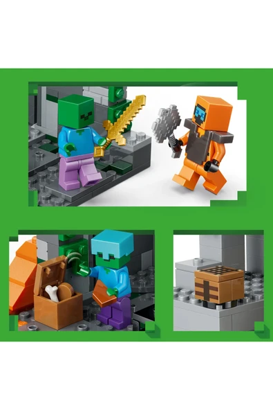 LEGO Minecraft Zombi Zindanı 21587 - Resim 5
