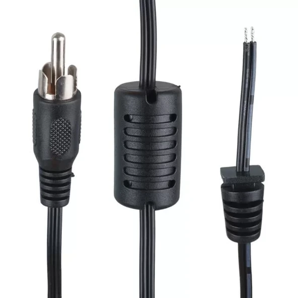 Weko Yerli Üretim 1.2 Metre Tos Rca Konnektörlü Uydu Santralleri İçin Yedek Adaptör Kablosu ürün görseli 1