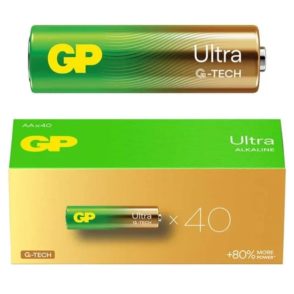 Gp 24Au R03 Alkalin İnce Kalem Aaa 40‘Lı Paket ürün görseli 1