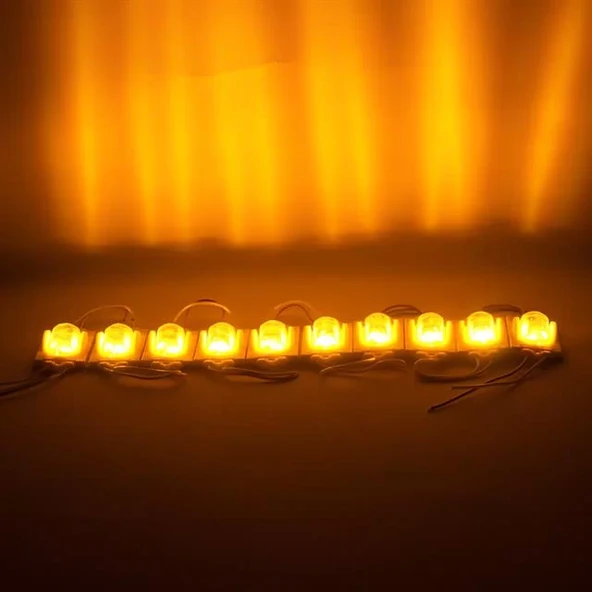 24 Volt 1.4 Watt Sarı 2835 Modül Led 48*30 - Resim 2