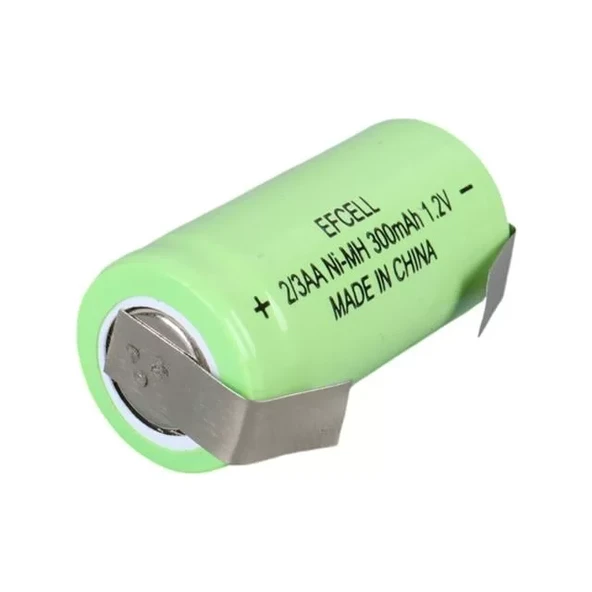 Efcell 1.2 Volt Ni-Mh 2-3 Aa 300 Mah Edilebilir Puntalı Lityum Pil ürün görseli 1