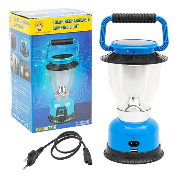 Gsh-6077Tc Edilebilir Ledli Kamp Lambası - Resim 3