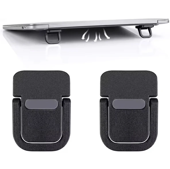 Katlanabilir Mini Laptop Tablet Yükseltici (2’Li Set) ürün görseli 1