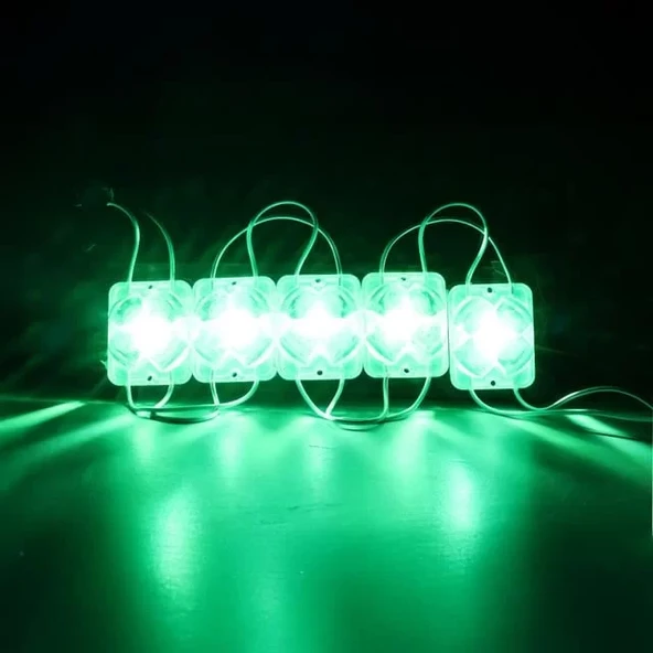 12 Volt 2 Watt Yeşil Sabit 4333-3030 Modül Led - Resim 2