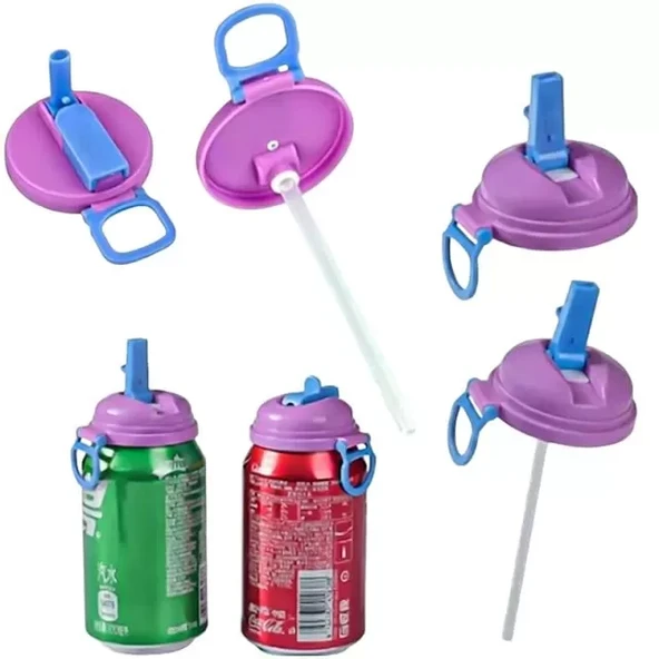 Sn-29911 Kutulu İçecekler İçin Pipetli İçecek Kapağı ürün görseli 1
