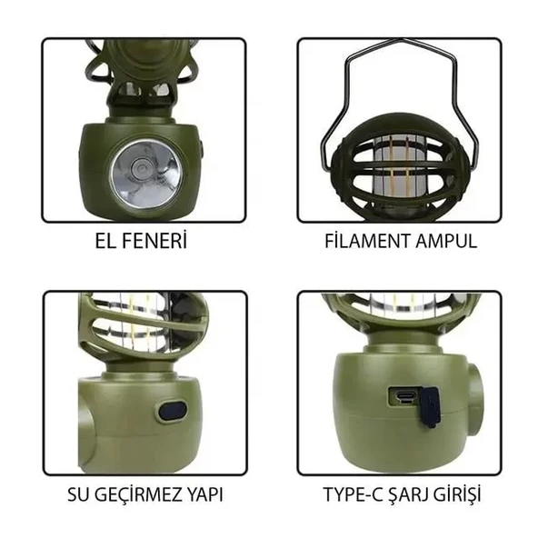 Lf-3328B 30Watt Kamp Lambası - Resim 2