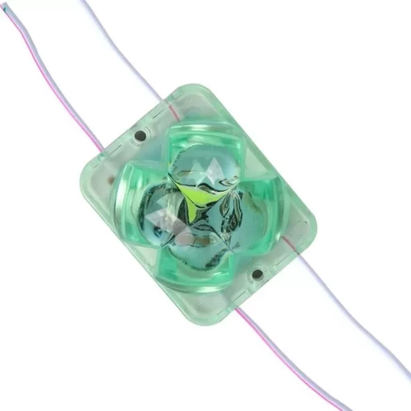 12 Volt 2 Watt Yeşil Yanıp Sönen 4333-3030 Modül Led ürün görseli 1
