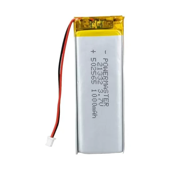 502565 3.7 Volt 1000 Mah Lityum Polimer Pil ürün görseli 1