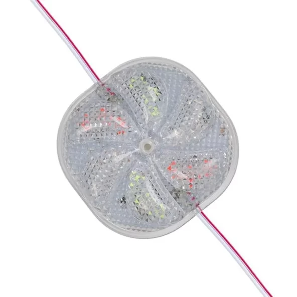 12 Volt 3 Watt Karışık (R+G+B) Yanıp Sönen 6565-2835 Modül Led ürün görseli 1