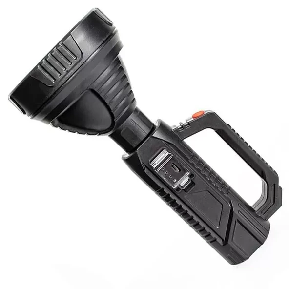 Hy-788 Usb Şarjlı 3 Modlu El Feneri - Resim 3