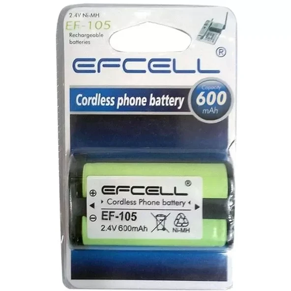 Efcell Ef-105 2.4 V-600 Mah Telsiz Pili - Resim 3