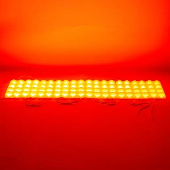 12 Volt 3.6 Watt Kırmızı 2835 Modül Led - Resim 2