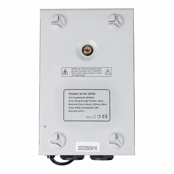 Slım-2000 Otomatik 2000 Watt Kombi Voltaj Regülatörü - Resim 3