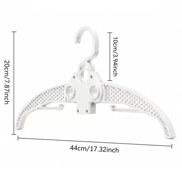 Sn-37874 Katlanabilir Pratik Elbise Askısı - Resim 4