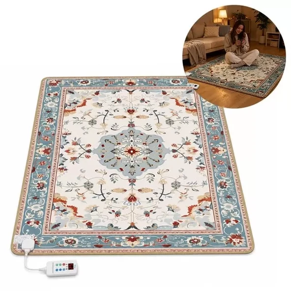 Ty-2*3 1900W 200X300Cm Isıtmalı Pad Halı - Dijital Termostatlı Karbon Kristal Teknolojisi ürün görseli 1