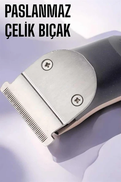 Paslanmaz Çelik Bıçaklı Hassas Çelik Bıçaklı Tıraş Makinesi ürün görseli 1